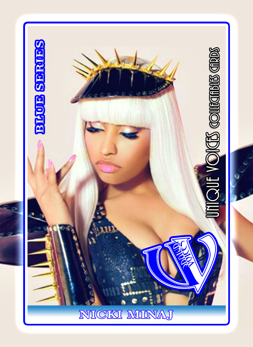 Nicki Minaj Blue Card